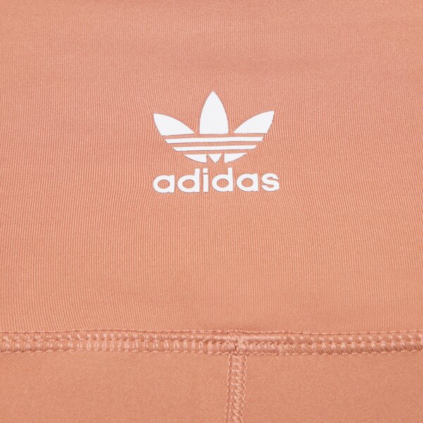 Šortky adidas Originals Adicolor Classics High-Waisted Short Tights Hnedá | IB7413, 1