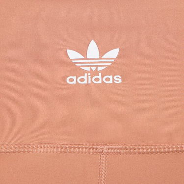Šortky adidas Originals Adicolor Classics High-Waisted Short Tights Hnedá | IB7413, 1