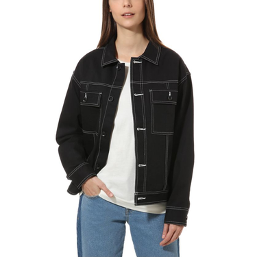 Bunda Vans IN THE KNOW Jacket Čierna | vn0a47u7blk1, 0