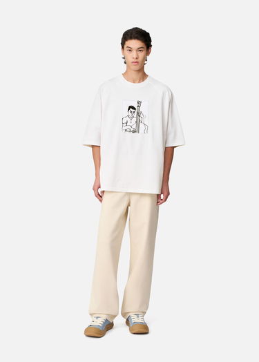 Tričko AXEL ARIGATO T-Shirt Alvin Armstrong Patch Detail Čierna | A4114001, 8