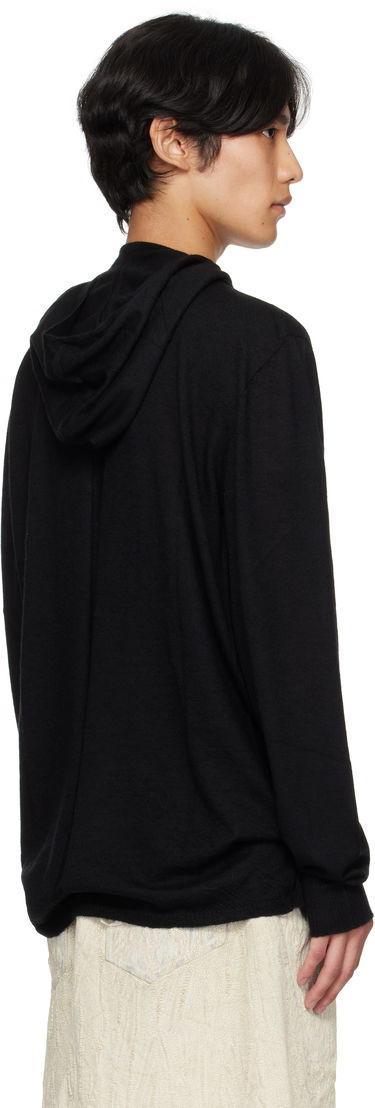 Mikina Rick Owens Rick Owens Concordians Long Sleeve Hoodie Čierna | RU02E1623 WS, 2