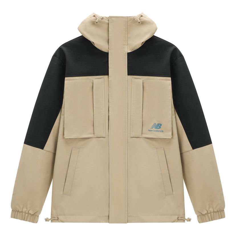 Vetrovka New Balance Windproof Sport Jacket Béžová | AMJ31304-BNN