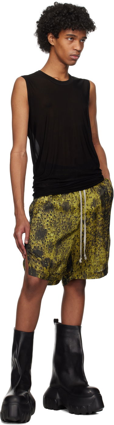 Šortky Rick Owens Rick Owens Hollywood Boxers Shorts Zelené | RU01E5397 JP1, 3