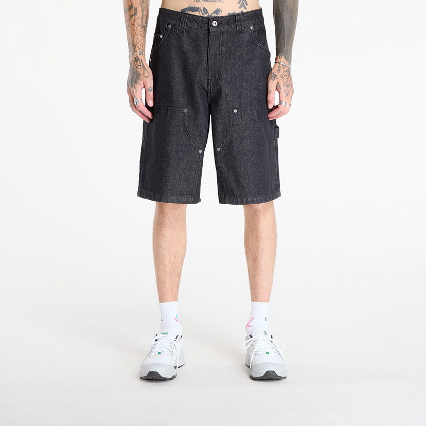 Šortky Dime Dime Carpenter Denim Shorts 34 Čierna | DIMEFA2521BLK