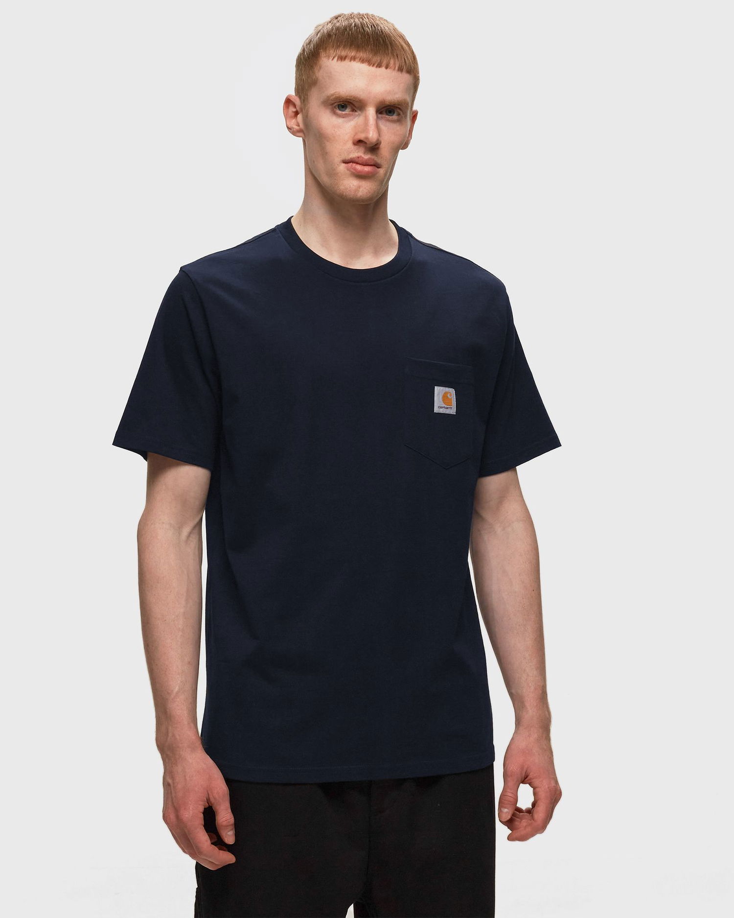 Tričko Carhartt WIP Short Sleeve Pocket T-Shirt Navy | I030434-1C.XX, 1