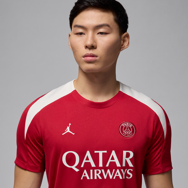 Dres Nike Paris St. Germain Strike Fourth Training T-Shirt Červená | hj3389-660, 4