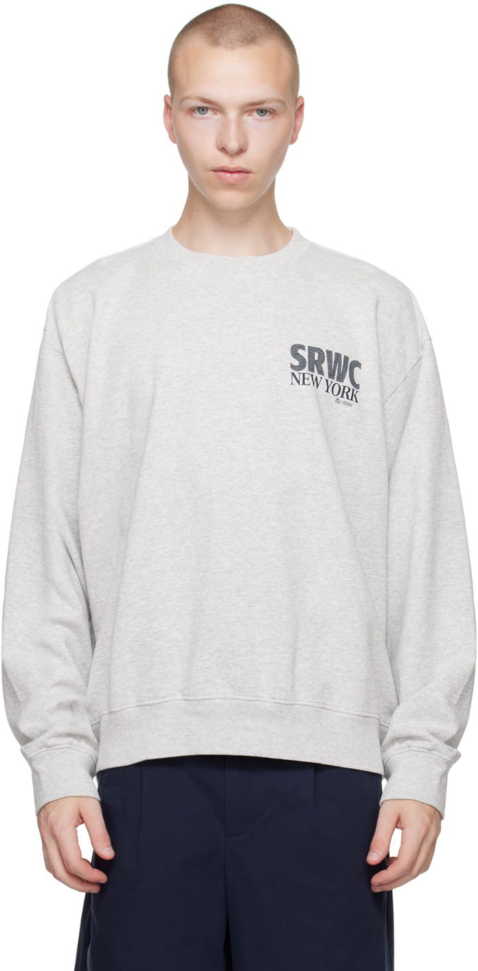 Mikina Sporty & Rich 'SRWC 94' Sweatshirt Šedá | CR852HG, 0