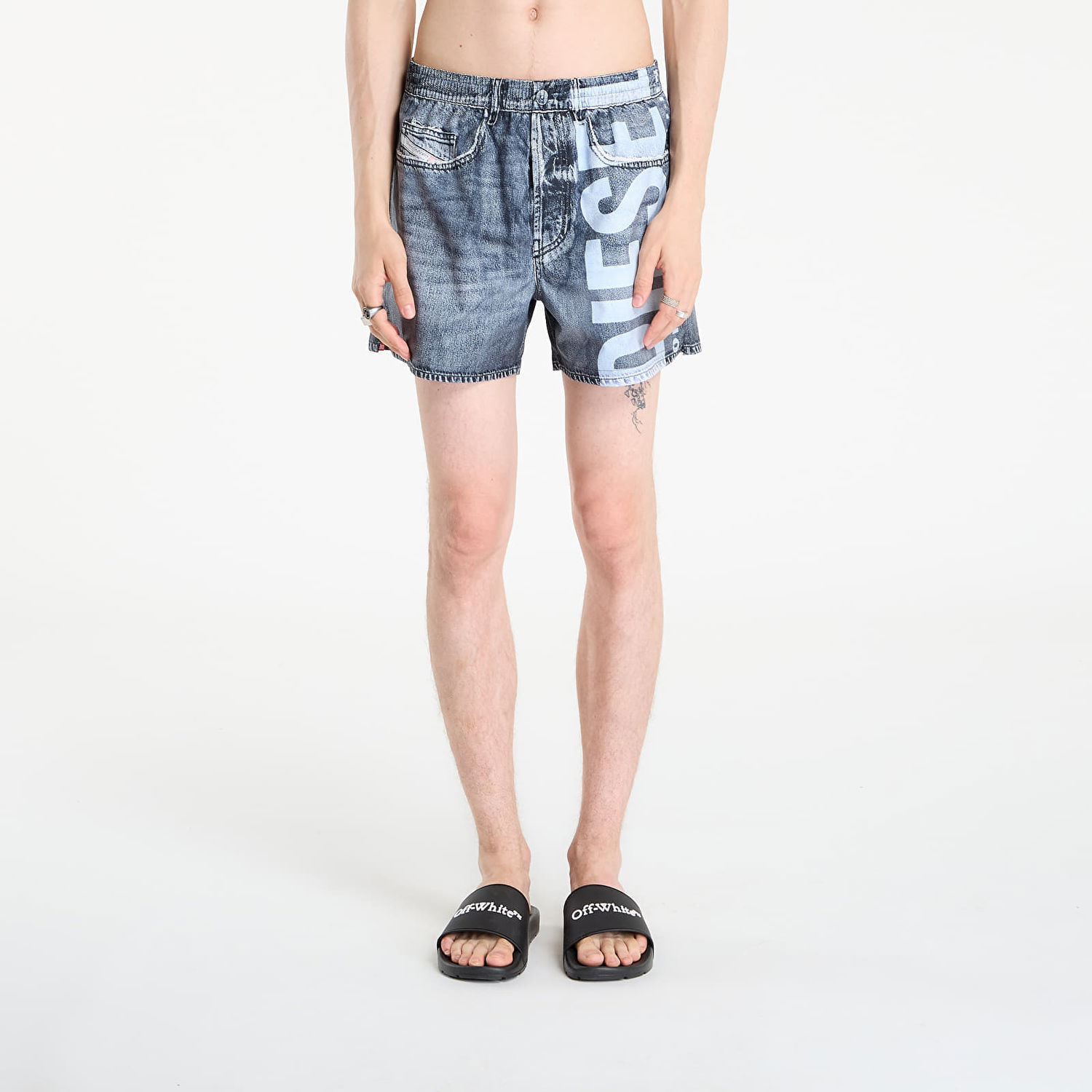 Boxerky Diesel Diesel Ken-37-Dnm Boxer Shorts Modrá | A18794_0WFCD E6863, 0