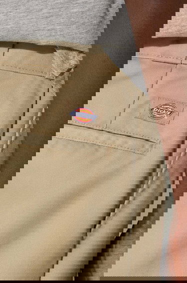 Nohavice Dickies Simple Wide-Leg Trousers Béžová | DK0A4XK6KHK, 4
