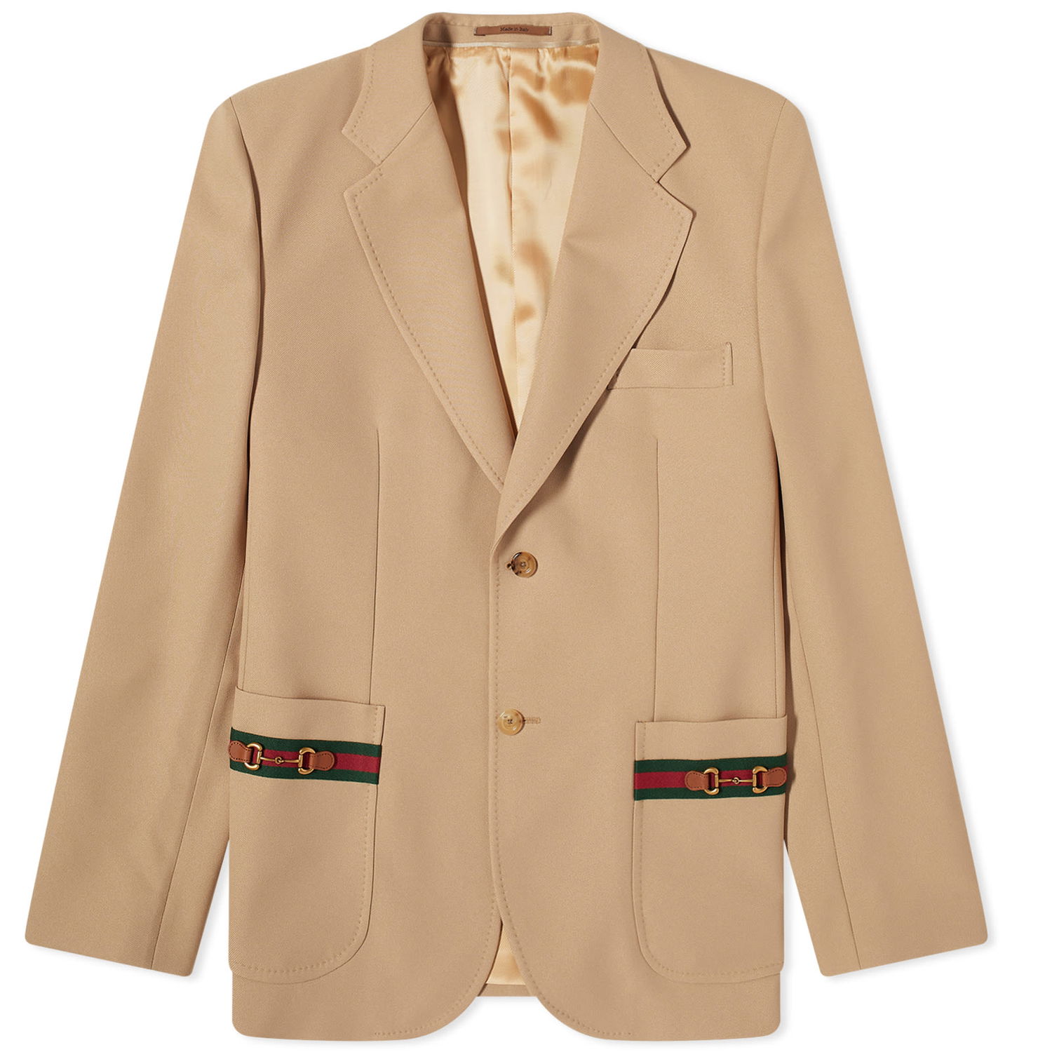 Bunda Gucci Tape Logo Blazer Béžová | 756694-Z8BI6-2327, 0