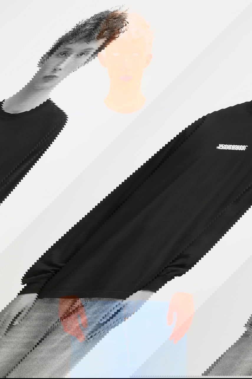 Tričko Neighborhood NEIGHBORHOOD NH. Tee LS-3 Long Sleeve T-Shirt Čierna | 242PCNH.LT03, 0