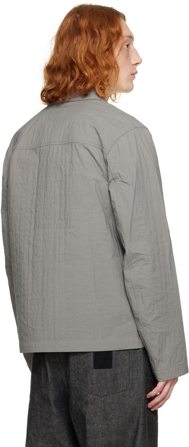 Vetrovka sage NATION SAGE NATION Quilted Jacket Šedá | SO35 QUILTED JACKET, 2