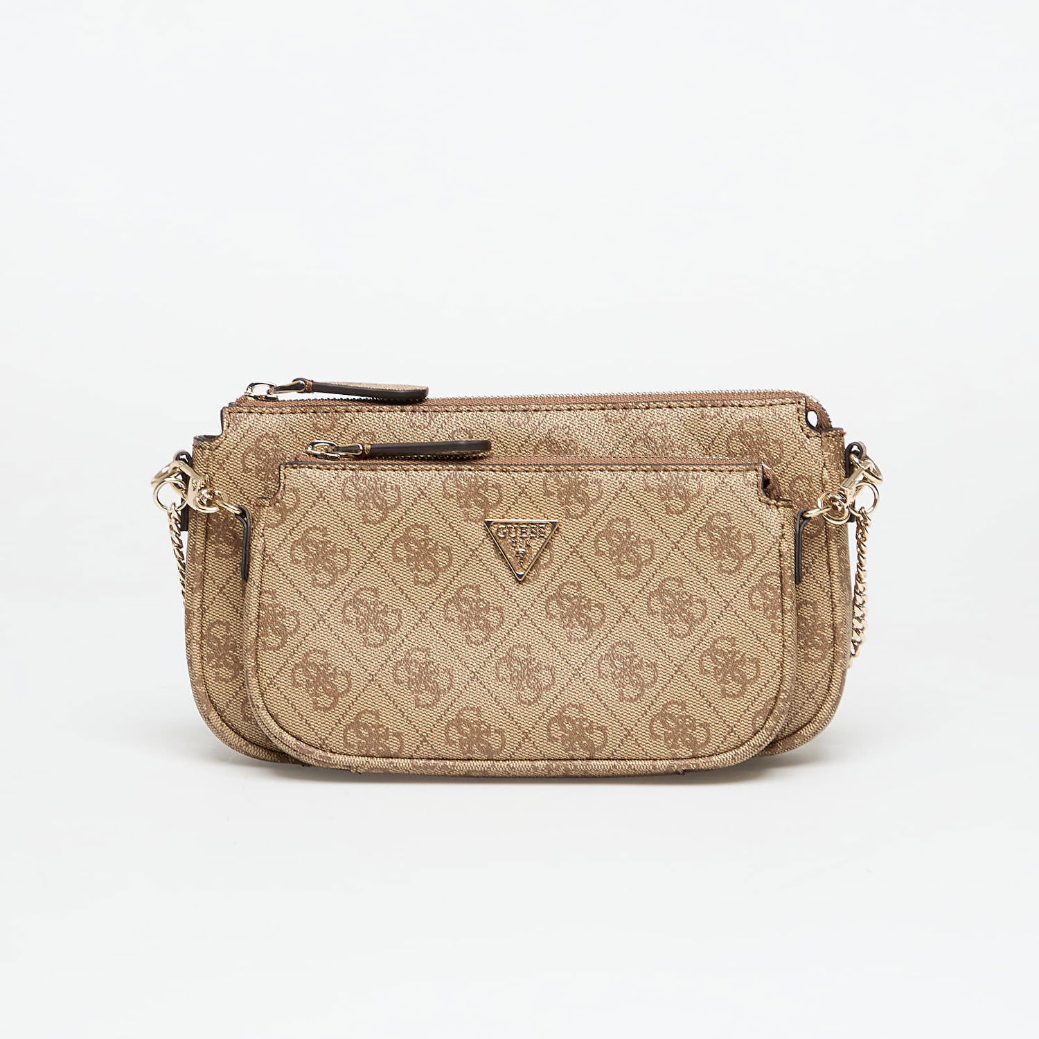 Kabelka GUESS GUESS Noelle II Double Pouch Crossbody Bag Béžová | HWBG9672710-LGW, 0