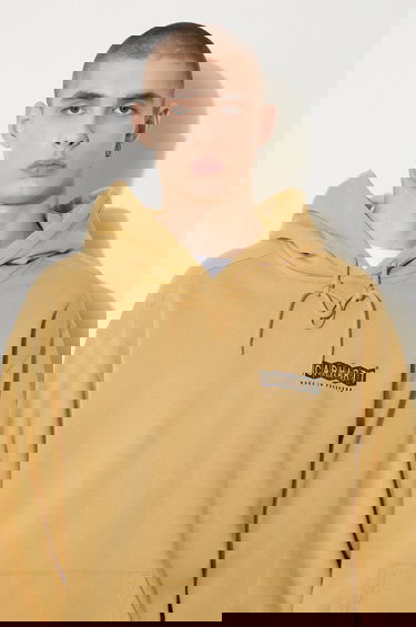 Mikina Carhartt WIP Printed Hooded Stamp Sweat Béžová | I033621.23F06, 3