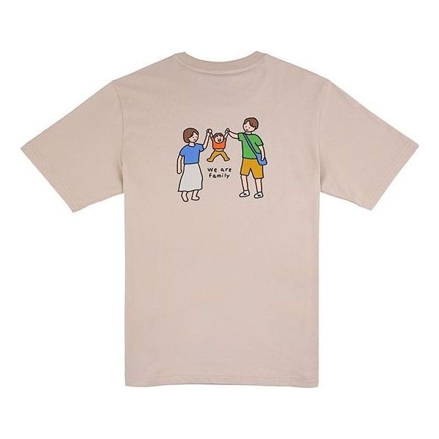 Tričko New Balance Zero Per Zero Family Graphic T-Shirt Béžová | NEA3V983-LBE