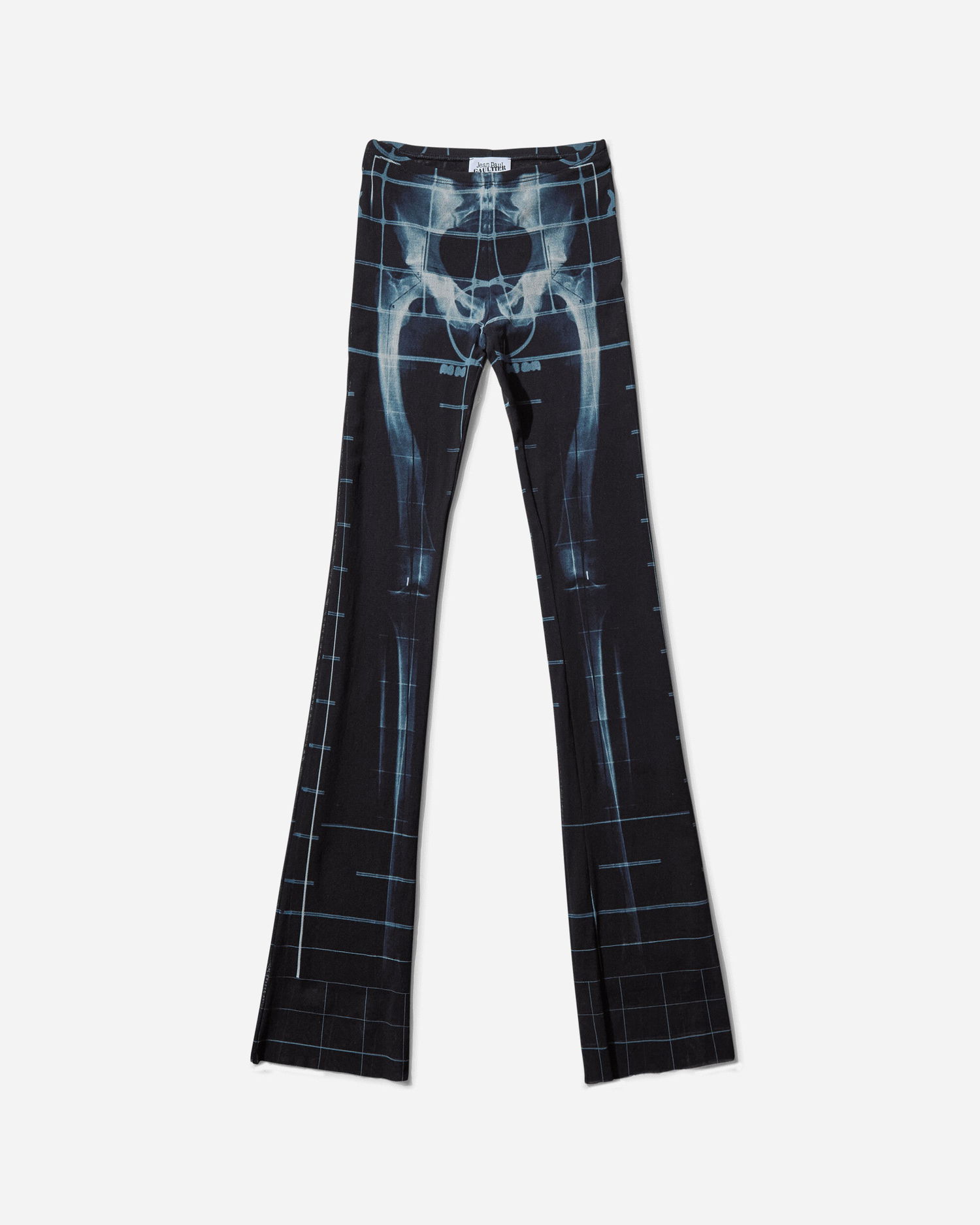 Legíny Jean Paul Gaultier Squeletor Flare Pants Čierna | 25-33-F-PA183-T580 005956, 0