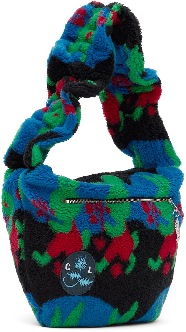 Chopova Lowena Bunny Fleece Shoulder Bag