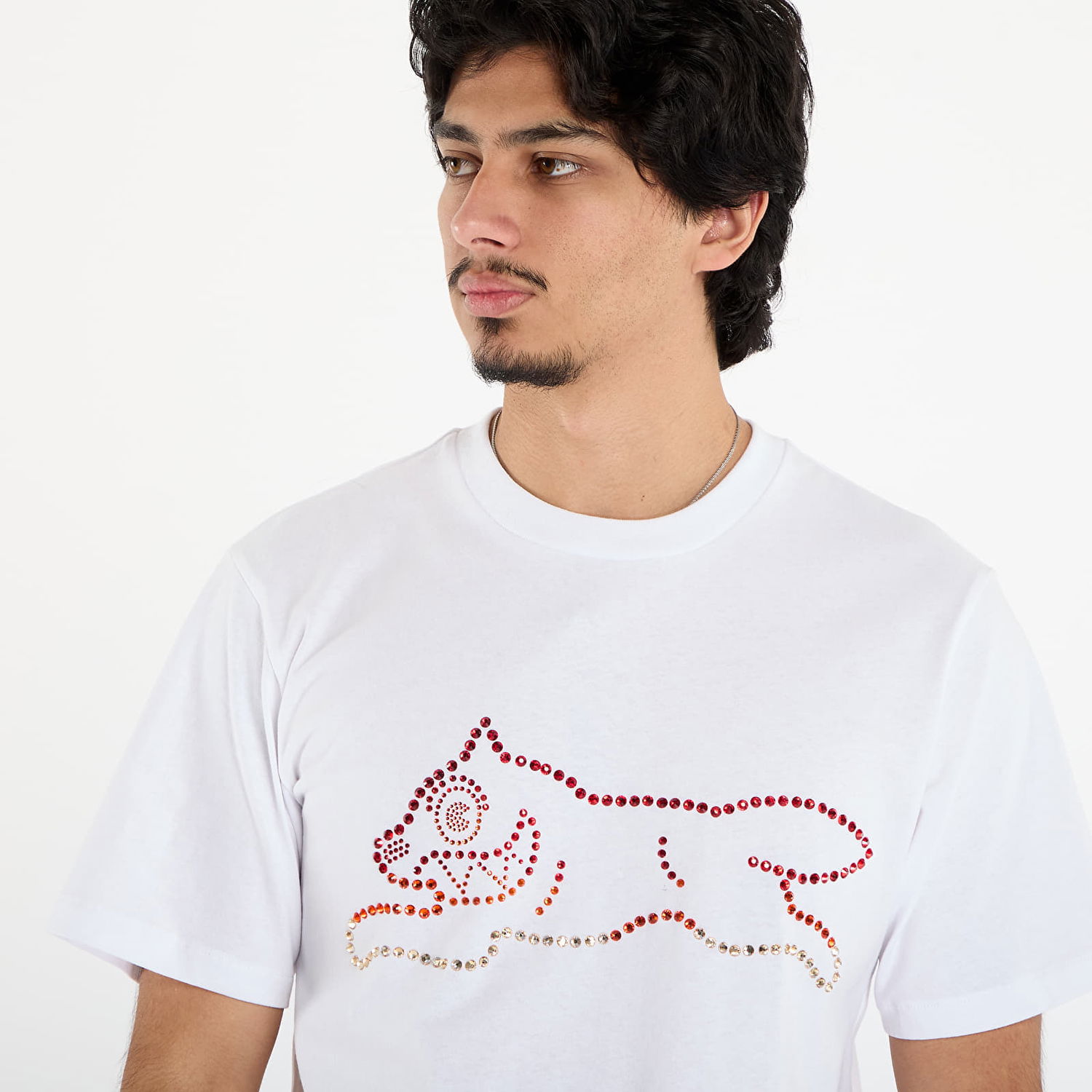 Tričko BILLIONAIRE BOYS CLUB Crystal Running Dog T-Shirt Biela | IC25489 White, 1