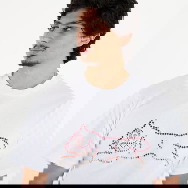 Tričko BILLIONAIRE BOYS CLUB Crystal Running Dog T-Shirt Biela | IC25489 White, 1