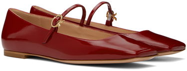 Tenisky a topánky Gianvito Rossi Gianvito Rossi Christina 05 Ballerina Flats Červená | G22246-05CUO-NUI, 3