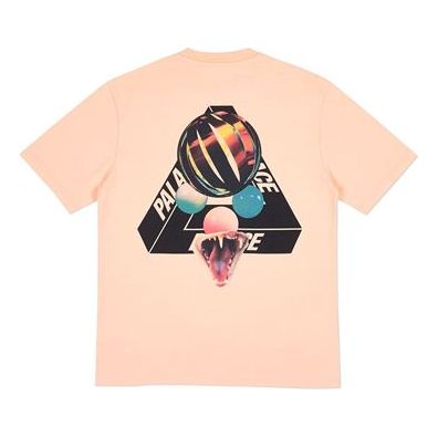 Tričko Palace Short Sleeve T-Shirt with Back Graphic Ružová | P18SS063