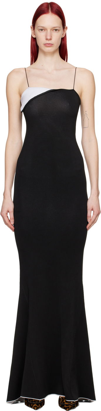 Šaty Jacquemus Sculptures Aro Maxi Dress Čierna | 24E241KN449-2358, 0
