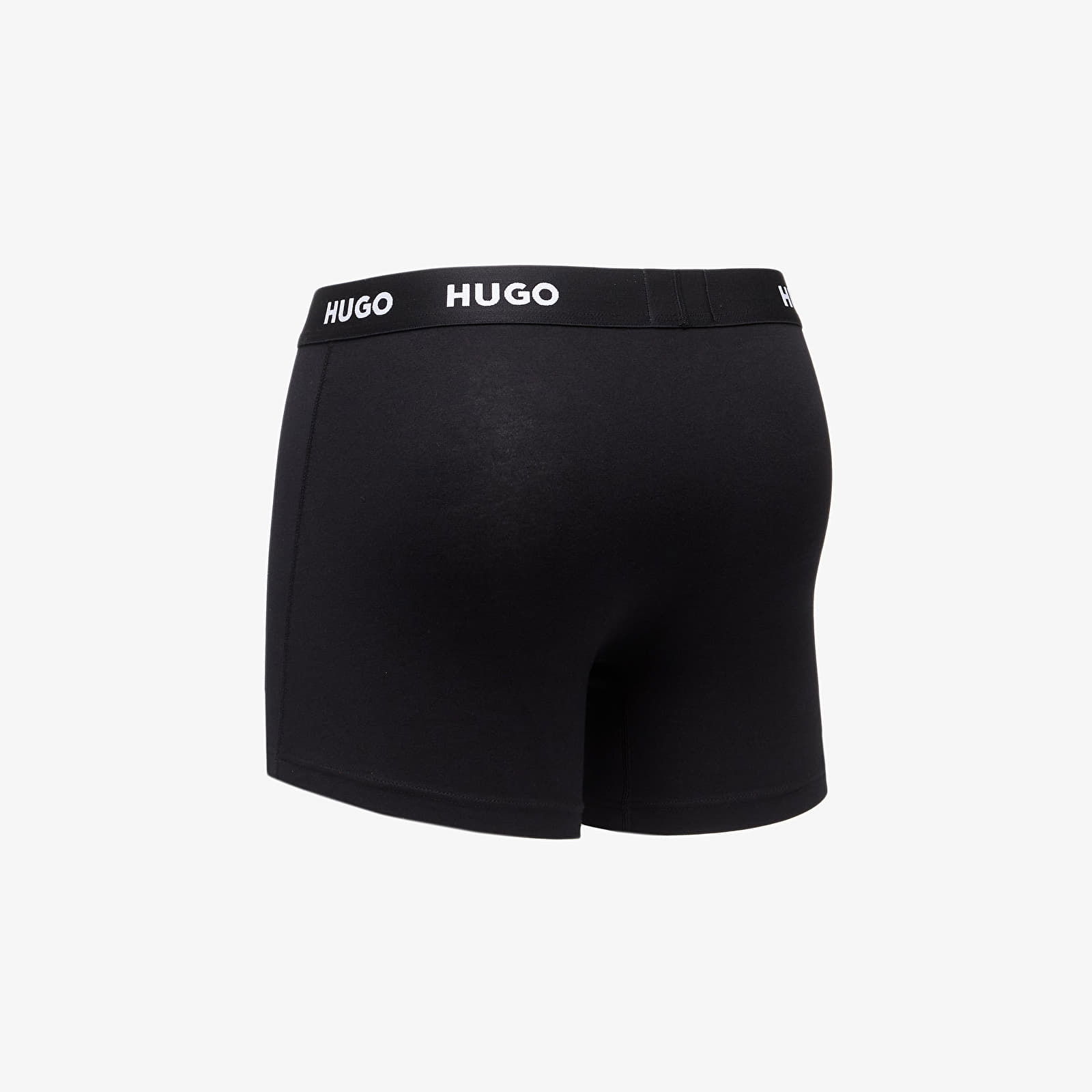 Logo-Waistband Boxer Briefs 3-Pack Black