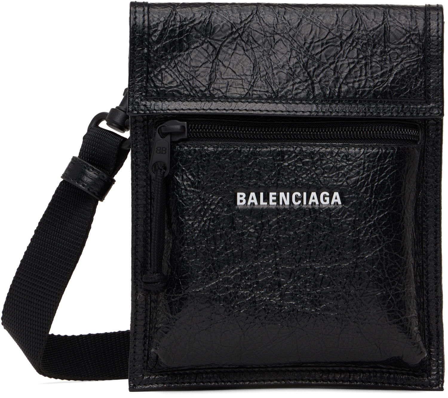 Taška cez rameno Balenciaga Balenciaga Explorer Small Pouch Čierna | 6559821VG7X1090, 0