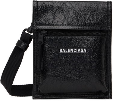 Taška cez rameno Balenciaga Balenciaga Explorer Small Pouch Čierna | 6559821VG7X1090, 0