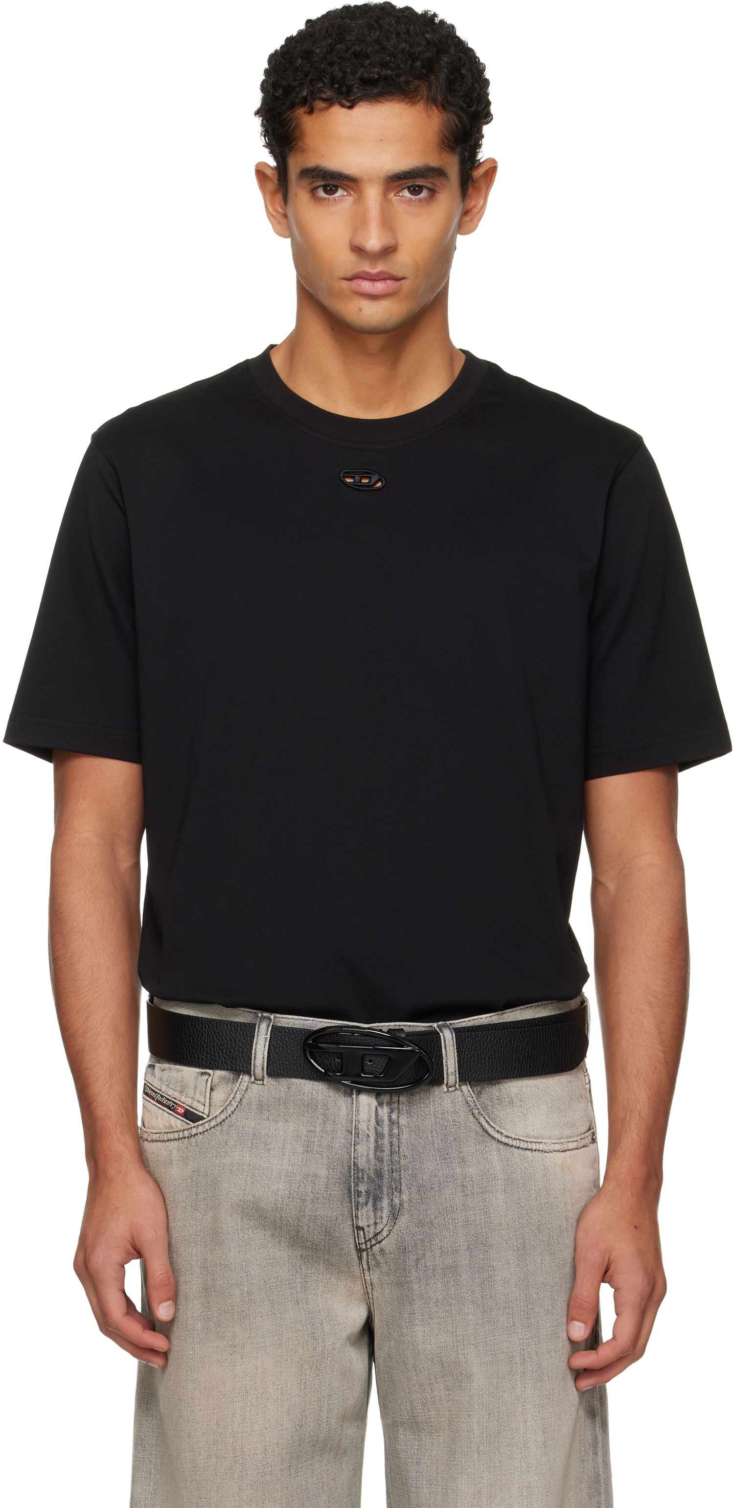 Tričko Diesel T-Adjust-Marey T-shirt Čierna | A19420-0NIAX-9XX, 0