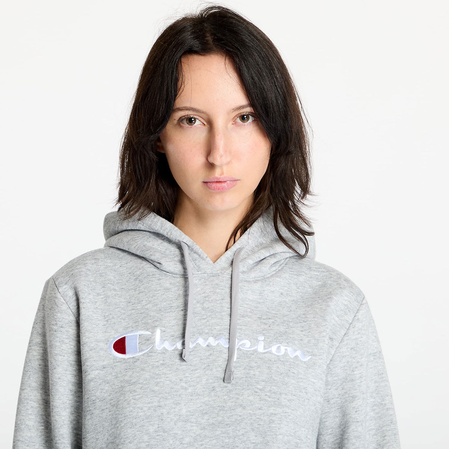 Mikina Champion Hooded Sweatshirt Grey Šedá | 117529 CHA EM021, 1