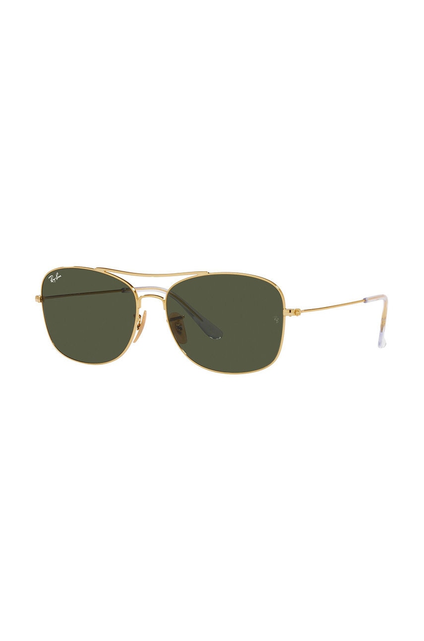 Slnečné okuliare Ray-Ban Square Aviator Double Bridge Sunglasses Metalická | 0RB3799.001.31, 0