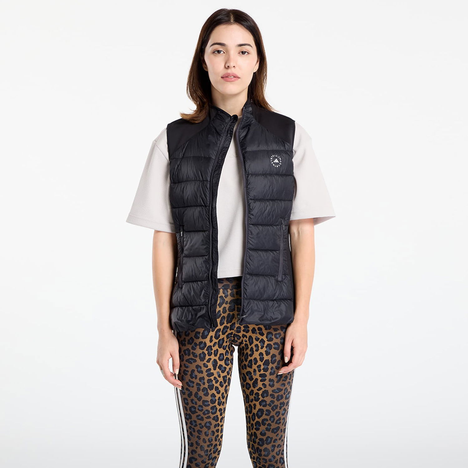 Vesta adidas Performance adidas by Stella McCartney TrueNature Golf Vest Čierna | JW2028, 0