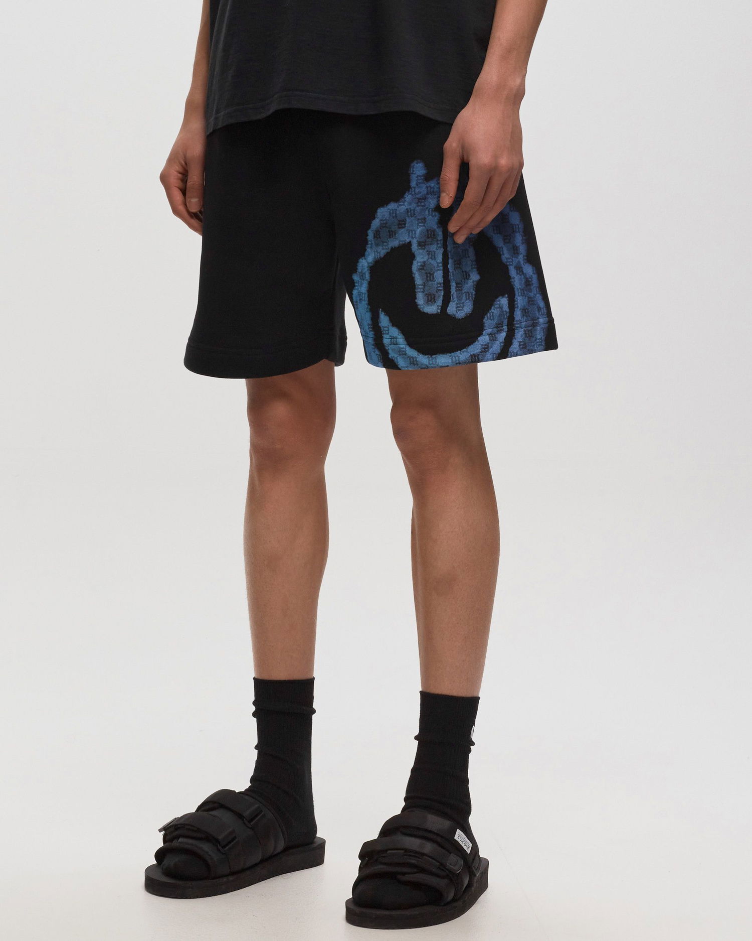 Šortky MISBHV HISTORY OF ACID HOUSE JERSEY SHORTS Čierna | 230M352, 1