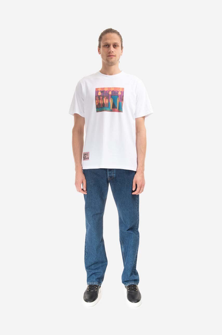 Džínsy WOOD WOOD Al Rigid Denim Straight Fit Jeans Modrá | 12235804.7051, 1