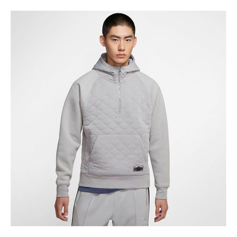 Mikina Nike Jordan AJ85 Sueded Fleece Pullover Hoodie Šedá | BQ5783-059