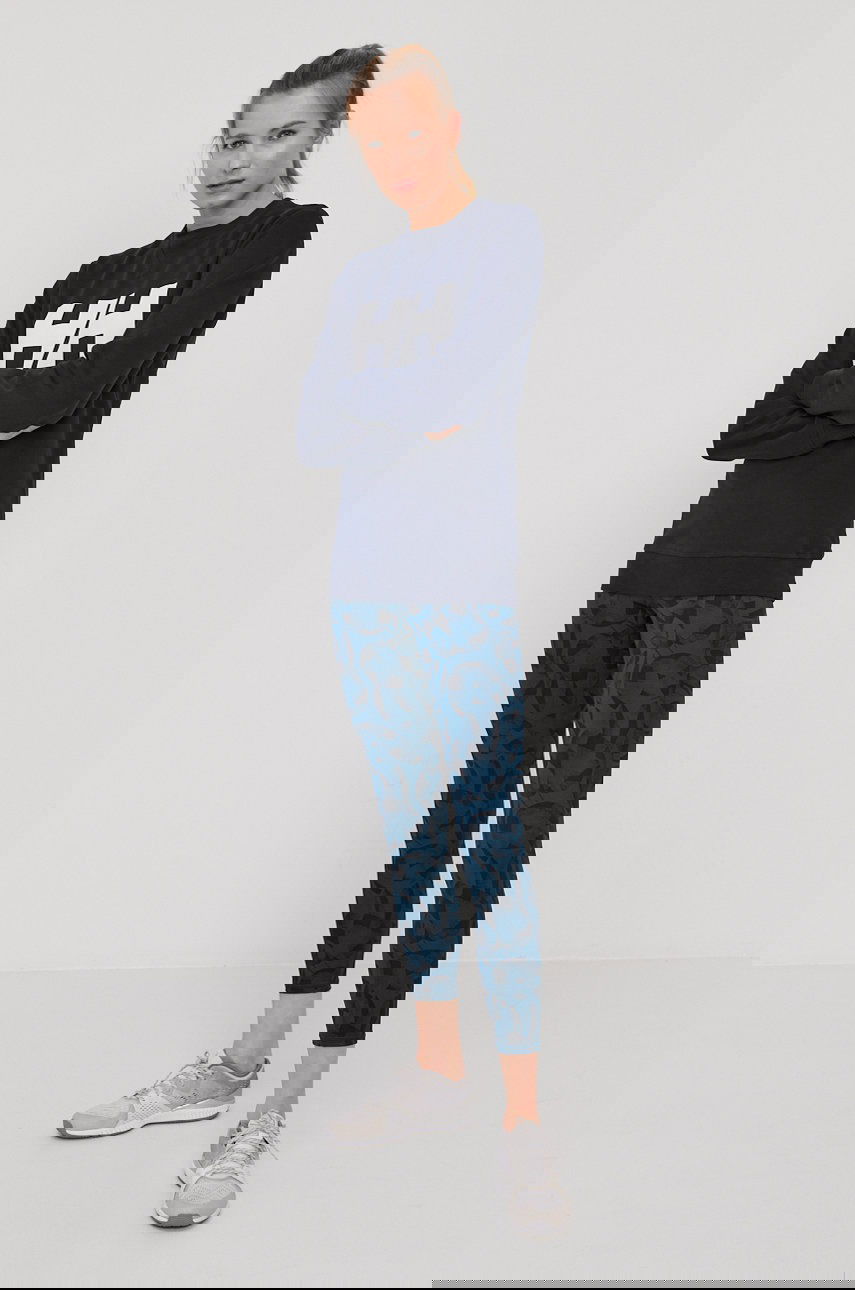 Mikina Helly Hansen Sweatshirt with HH logo print Navy | 34003, 1