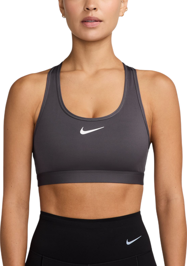Podprsenka Nike Swoosh Medium Support Sports Bra Šedá | dx6821-036, 0