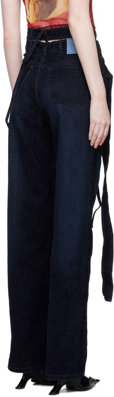 Džínsy Ottolinger Ottolinger Wrap Jeans Modrá | 1700211, 2