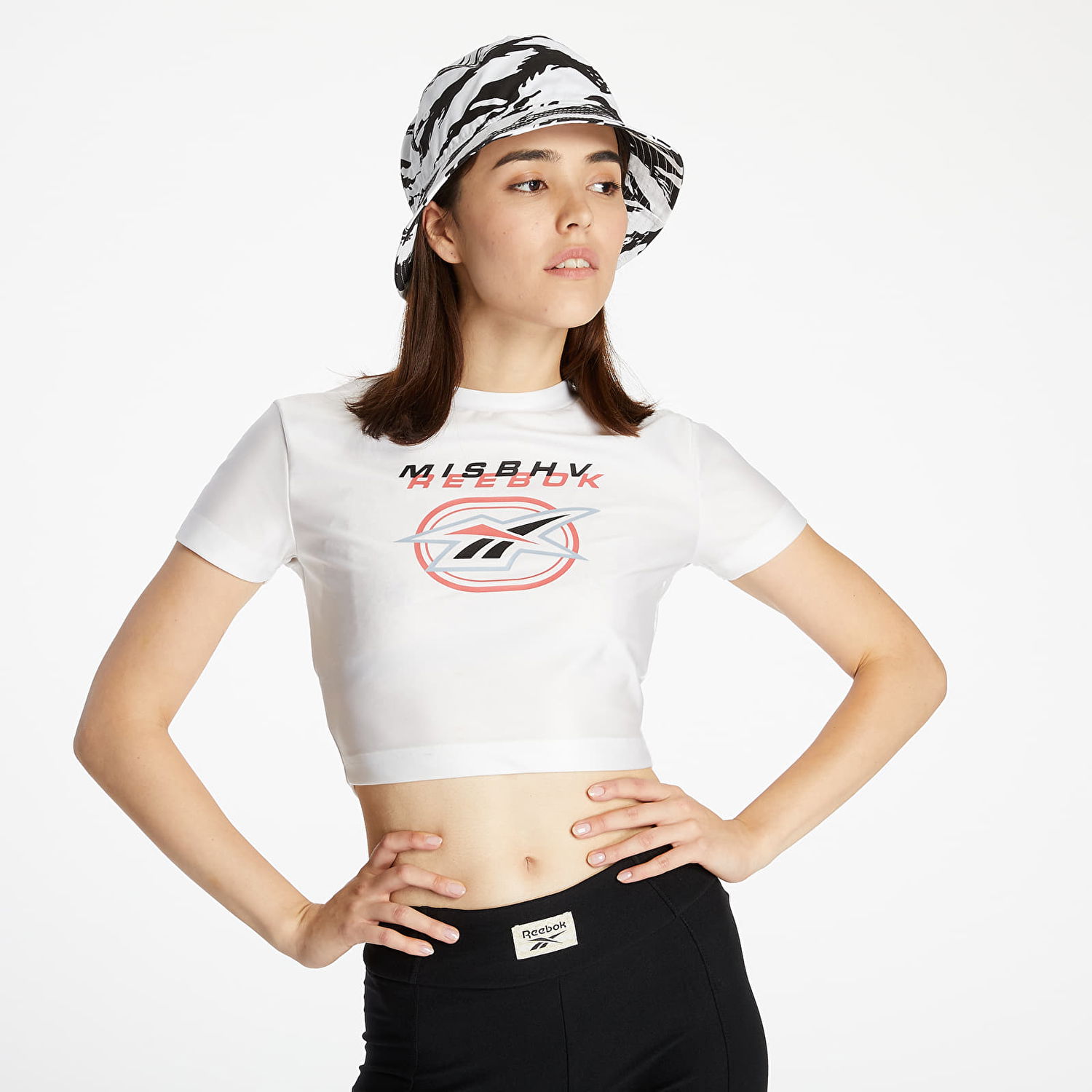 Tričko Reebok MISBHV x Cropped Tee Biela | FT6015, 0