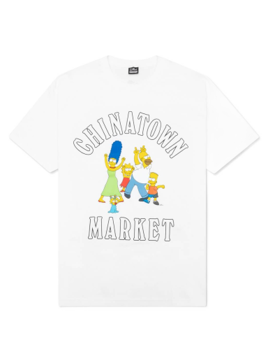 Tričko MARKET The Simpsons Family x Og T-Shirt Biela | CTM1990346/0001