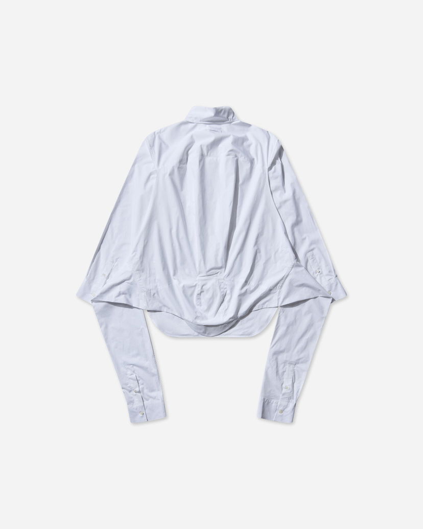 Košeľa Jean Paul Gaultier Oversized Shirt Biela | 2504UST033C070 01