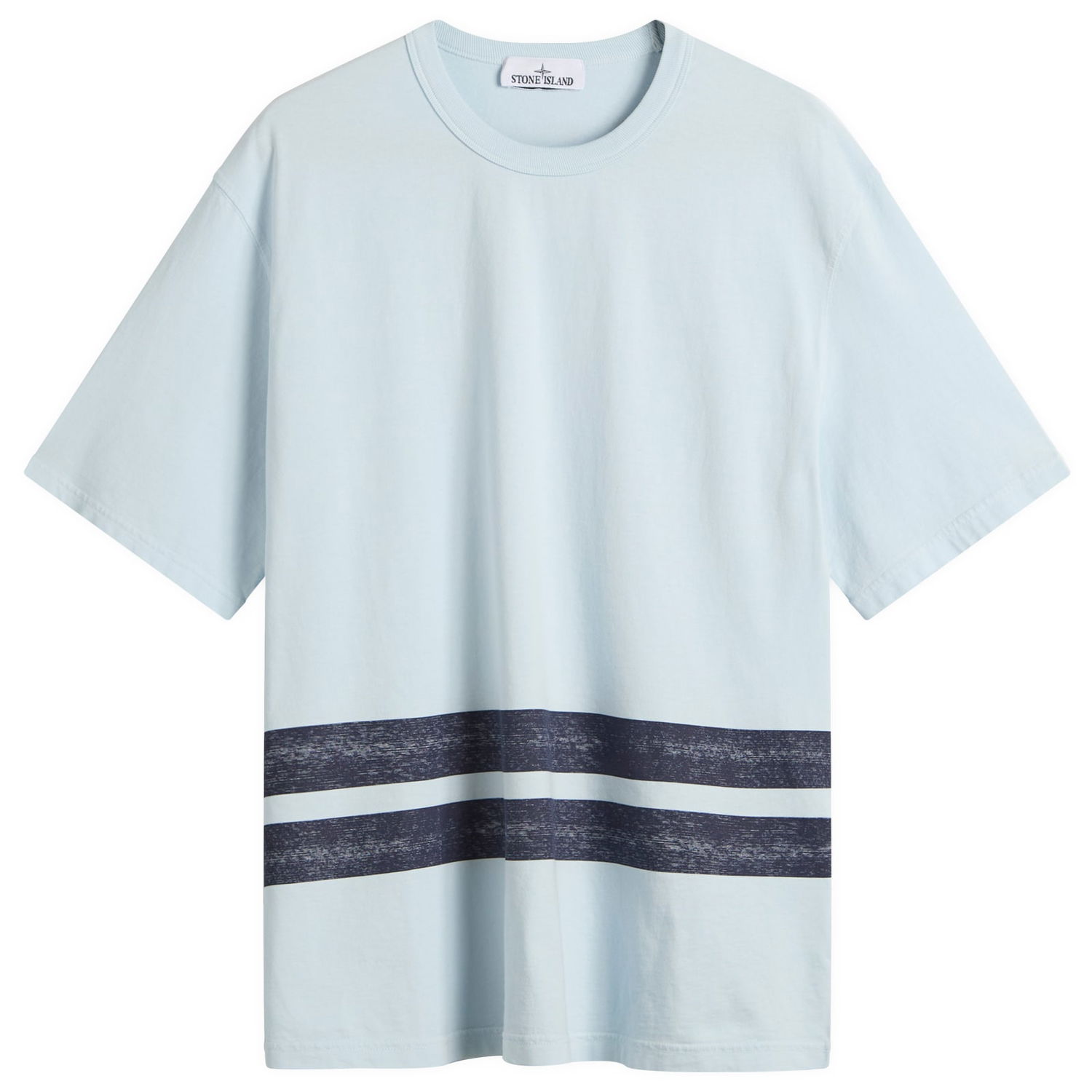 Tričko Stone Island Marina Stripe T-Shirt, Size Large Modrá | K2S152100003-V0040, 0