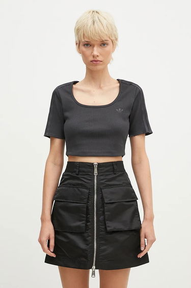 Crop Top adidas Originals Originals Femme Galore Baby T-Shirt Čierna | JN3013, 0