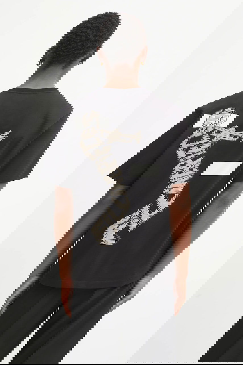 Tričko Filling Pieces Filling Pieces Trumpeteer Graphic T-Shirt Čierna | 422520500237, 0