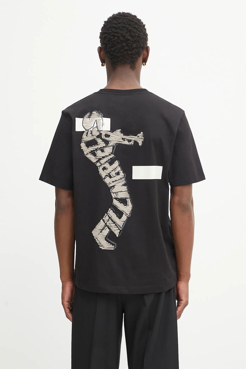 Tričko Filling Pieces Filling Pieces Trumpeteer Graphic T-Shirt Čierna | 422520500237