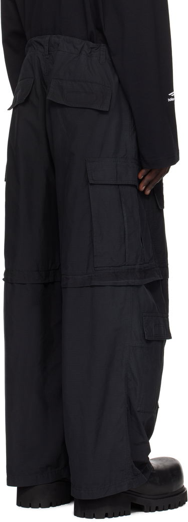 Cargo nohavice Balenciaga Ripstop Large Cargo Pants Čierna | 803458TQM101000, 2