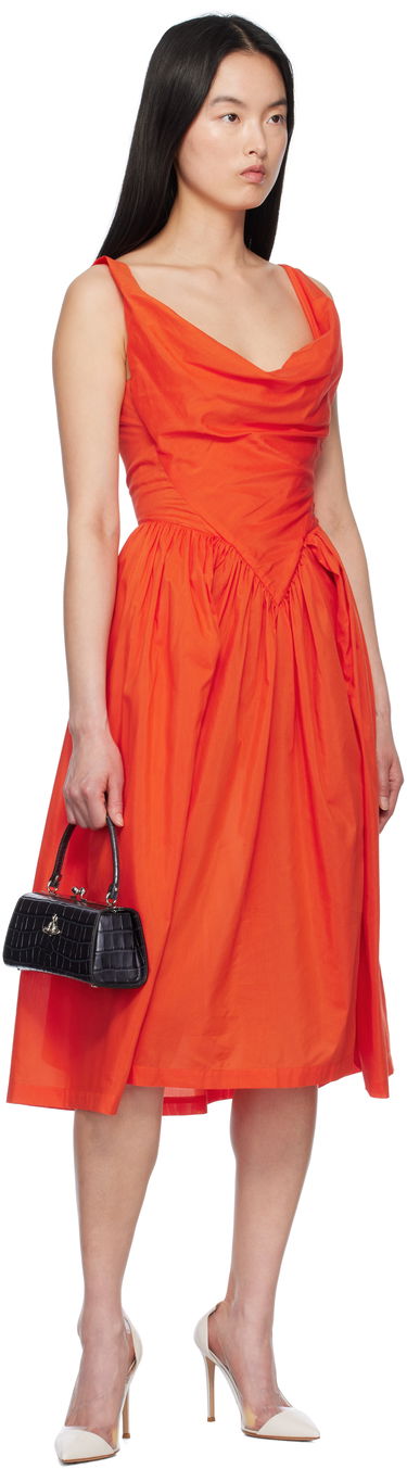 Šaty Vivienne Westwood Vivienne Westwood Sunday Midi Dress Oranžová | 1101032Z-W012U-, 3
