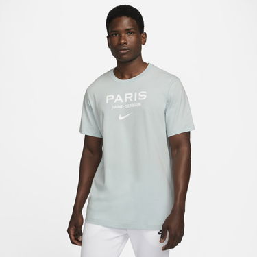Tričko Nike Paris Saint-Germain Swoosh Football T-Shirt Tyrkysová | DJ1363-471, 0