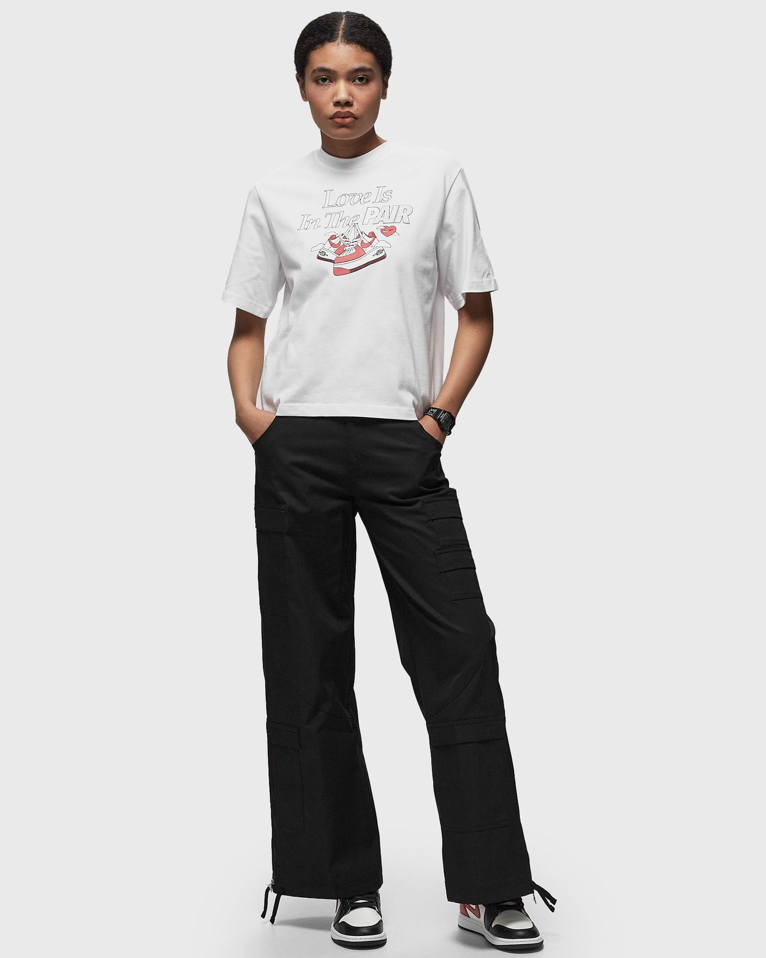 Tričko Nike WMNS Sportswear OC 1 BOXY Valnetines Day Tee Biela | FQ8870-100, 1